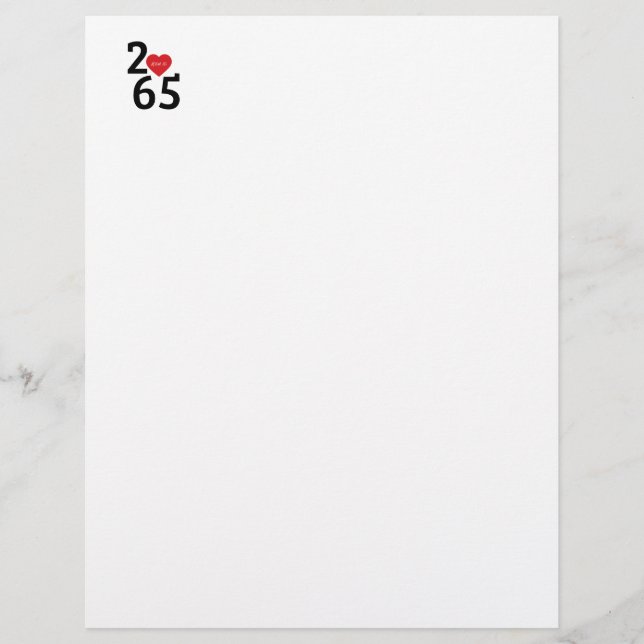 内の部屋番号256 レターヘッド (正面)