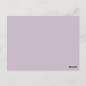 内の黒いクマの森 ポストカード (裏面)