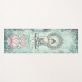 内インスパイア孔用瞑想仏ヨガマット ヨガマット (正面(横))