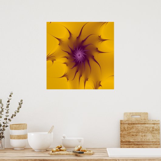 内オーキッド ポスター (キッチン)