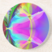 内カラフル円 コースター (正面)