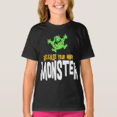 内モンスターを解放する Tシャツ (正面)