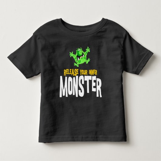 内モンスターを解放する Tシャツ (正面)