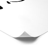 内中国の面強度の記号 ポスター (角)