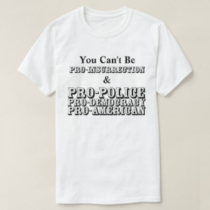 内乱や警察の方は無理だ…..... Tシャツ