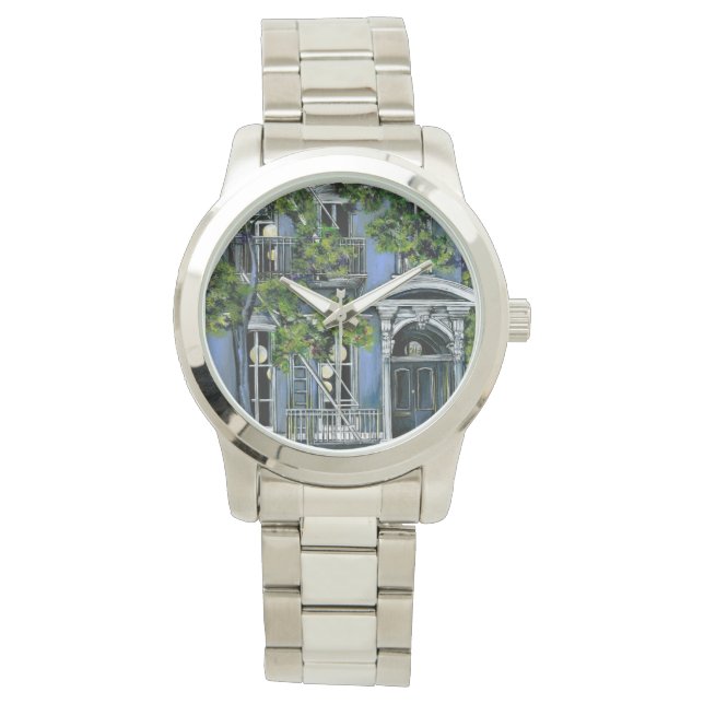 内側からの発光球 腕時計 (正面)