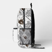 内側から成長する必要がある先生ソウルスワミV プリントバックパック (右)