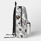 内側から成長する必要がある先生ソウルスワミV プリントバックパック (左)