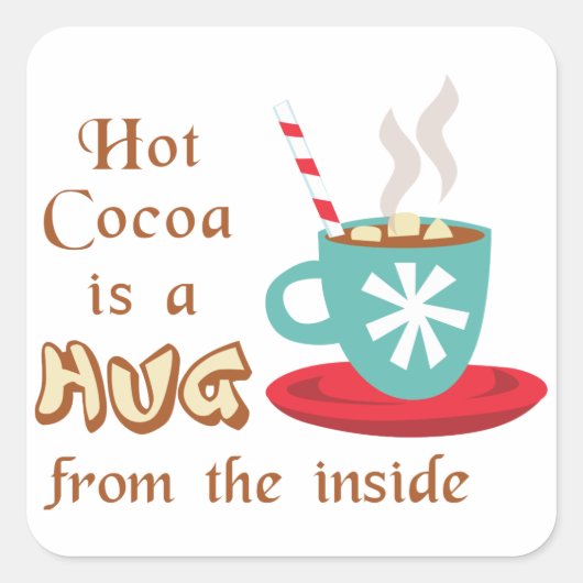 内側から抱き締める スクエアシール (正面)