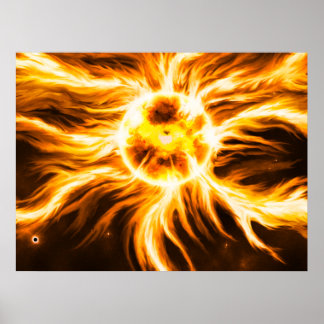 内側から燃えている ポスター