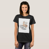 内側から輝くスキンケアTシャツ|セルフケア Tシャツ (正面フル)