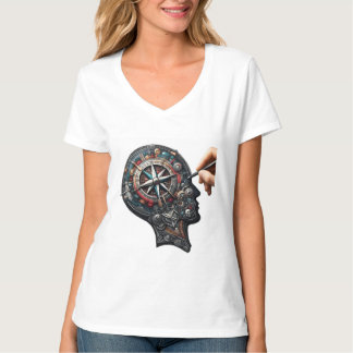 内側にバインド Tシャツ