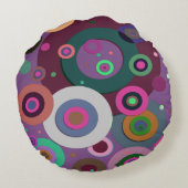 内側の円#12 ラウンドクッション (裏面)