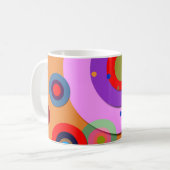 内側の円#1 コーヒーマグカップ (正面左)