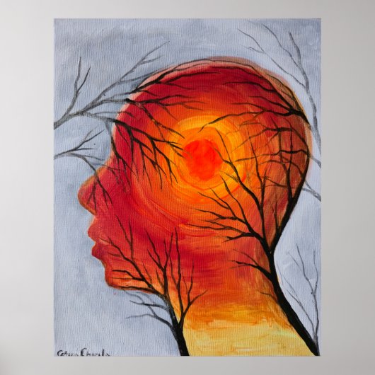 内側の太陽を追う ポスター (正面)