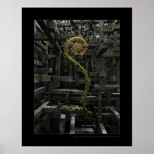 内側の庭 ポスター (正面)