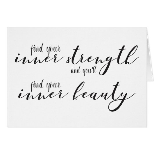 内側の強さを見つけると内側の美しい (正面横)