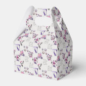 内側の来パターンからの美しい フェイバーボックス (裏面サイド)