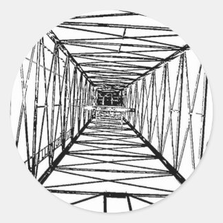 内側の油ドリルリグスケッチ ラウンドシール