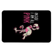 内側は全ピンクフラミンゴ | Flamingo おもしろい マグネット (横)