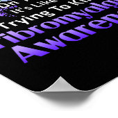 内側は私の体線維筋痛 ポスター (角)