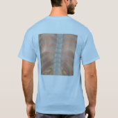 内側グロー – ラベル線 Tシャツ (裏面)