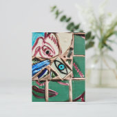 内側モザイクのグラフィティ ポストカード (スタンド正面)