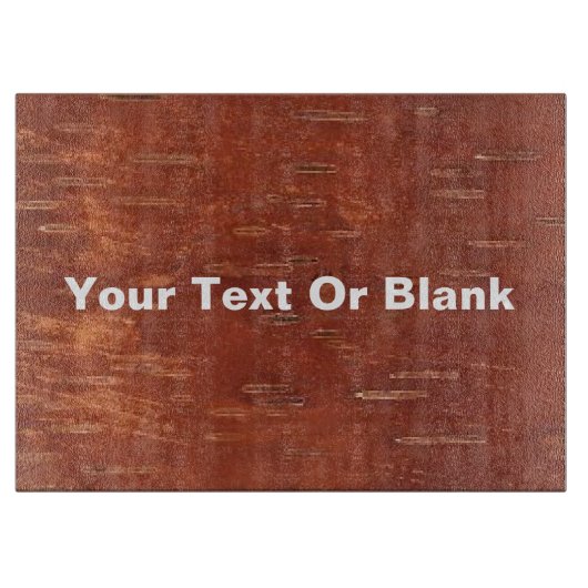 内側樺の木樹皮 カッティングボード (正面)