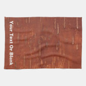 内側樺の木樹皮 キッチンタオル (横)