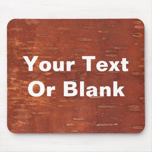 内側樺の木樹皮 マウスパッド (正面)