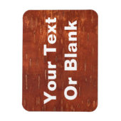 内側樺の木樹皮 マグネット (縦)