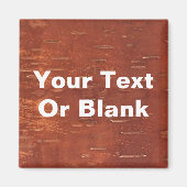 内側樺の木樹皮 マグネット (正面)