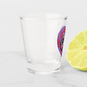 内側美しいショットガラス ショットグラス (左)