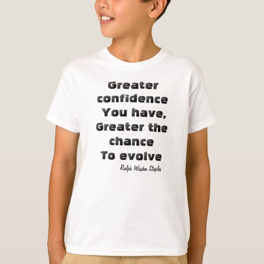 内側自信Tシャツ Tシャツ (正面)