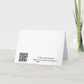 内側 – 空白のサンキューカード サンキューカード (裏面)