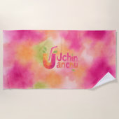 内南中 ビーチタオル (正面)