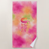 内南中 ビーチタオル (正面)