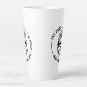 内向おもしろいきコーヒーカップ カフェラテマグ (正面)