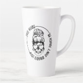 内向おもしろいきコーヒーカップ カフェラテマグ (右)