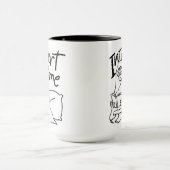 内向おもしろい時間 マグカップ (中央)