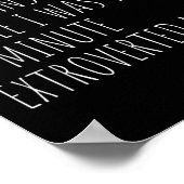 内向きおもしろいプラン引用文内向きグラフィックアーク ポスター (角)