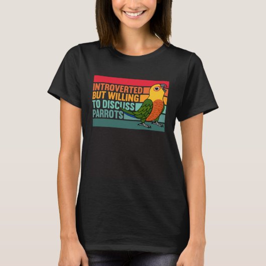 内向きだがパロッツジェンデイコンア Tシャツ (正面)