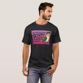 内向きだがパロッツ黒い頭のカイク Tシャツ (正面フル)