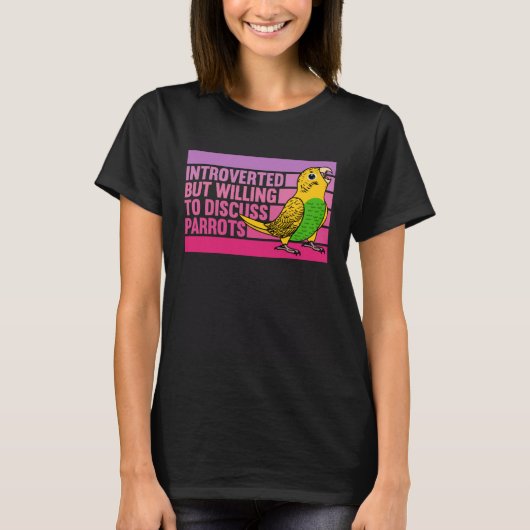 内向きだがパロツイエローブジーブデガー Tシャツ (正面)