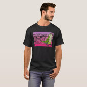 内向きだがパロツグリーンモンクパレークエーカー Tシャツ (正面フル)