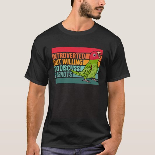 内向きだが外向きさくらんぼ頭囲 Tシャツ (正面)