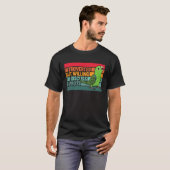 内向きだが外向き緑のパロット Tシャツ (正面フル)
