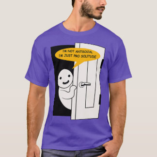 内向きの Tシャツ