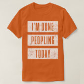 内向きの Tシャツ (デザイン正面)