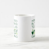 内向きガーデニング コーヒーマグカップ (中央)